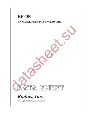 KF100-1 datasheet  